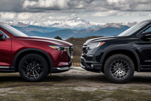 Mazda CX 9 vs Honda Pilot: Comparing Midsize SUV Powerhouses